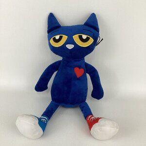 Pete The Cat I Love My White Shoes 12" Plush Stuffed Animal Character Toy 2010